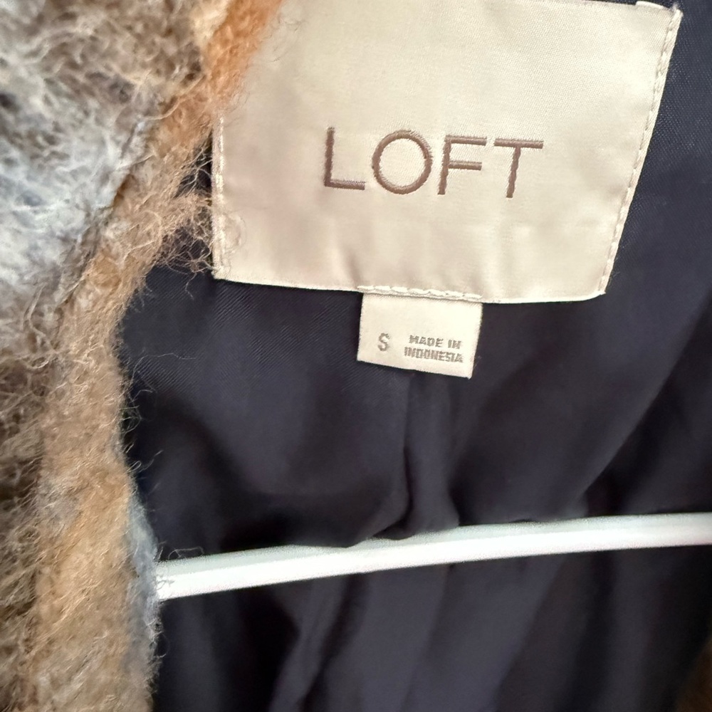 LOFT Multicolor Wool-Blend Coat - image 2